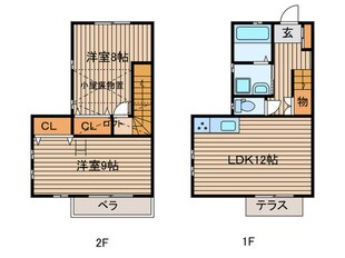 ベルコリーヌ鳴子台の物件間取画像